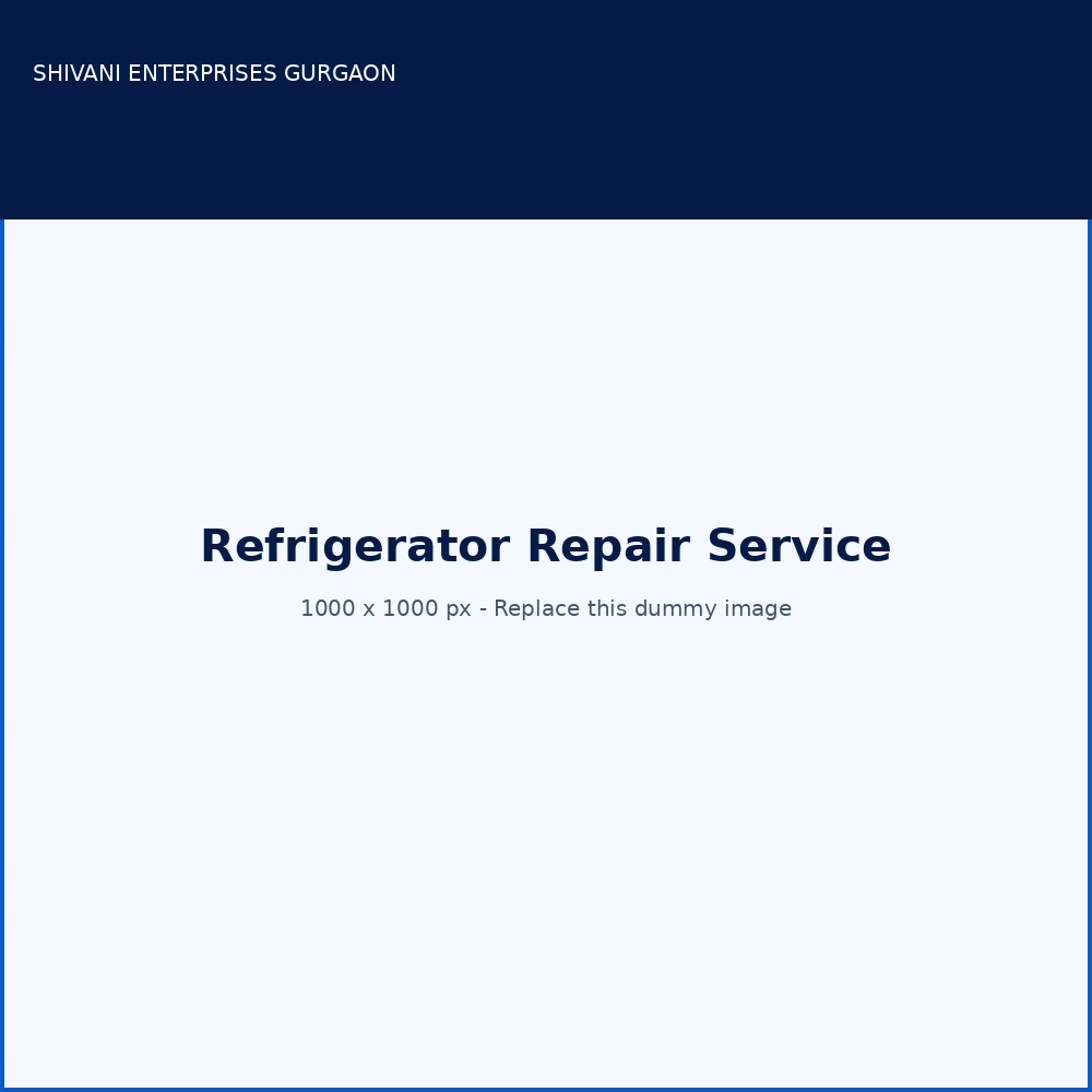 Refrigerator Repair Service in Gurgaon
